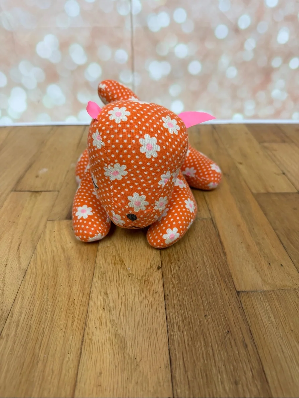 Vintage Handmade Plush Stuffed Animal